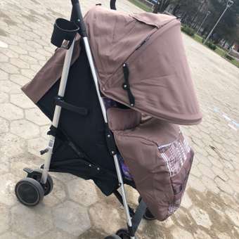 Коляска прогулочная Babyton City Coffie коричневый: отзыв пользователя Детский Мир