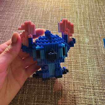 Конструктор Yofun Стич синий 318 дет.: отзыв пользователя Детский Мир