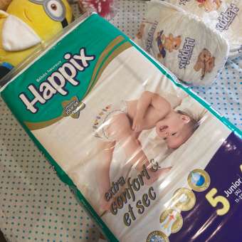 Подгузники HAPPIX Super Dry ультратонкие 5 (11-25 кг) 46 шт.: отзыв пользователя Детский Мир
