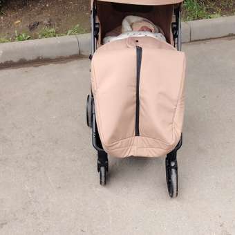 Коляска прогулочная BabyGo Roady Plus коричневый: отзыв пользователя Детский Мир