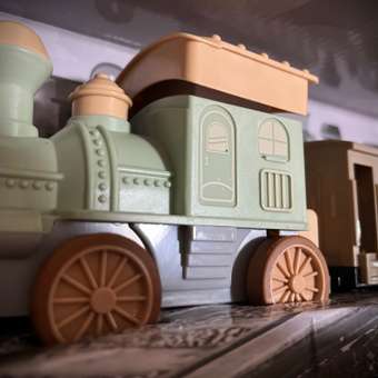 Детский музыкальный паровозик с вагонами TrendToys интерактивный: отзыв пользователя Детский Мир