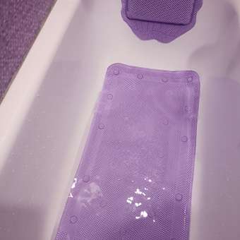Коврик для ванной VILINA сиреневый 22 x 43 см 1 шт.: отзыв пользователя Детский Мир