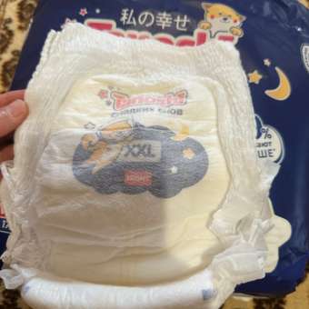 Трусики Tanoshi ночные XXL (17-25 кг) 24 шт.: отзыв пользователя Детский Мир