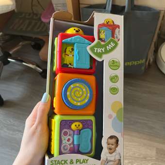 Игрушка BabyGo кубики: отзыв пользователя ДетМир