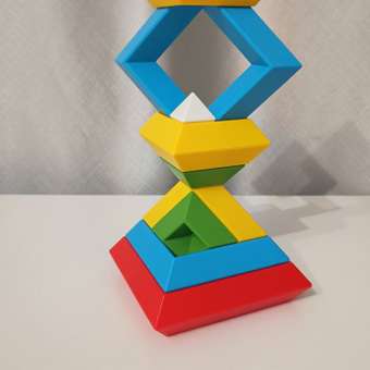 Конструктор TrendToys пирамидка 15 дет.: отзыв пользователя Детский Мир