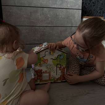 Игрушка MyKiddyQuest бизиборд Лесные Друзья: отзыв пользователя Детский Мир