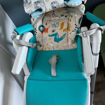 Стульчик для кормления Babyton Pretty Friends Turquoise классический: отзыв пользователя Детский Мир