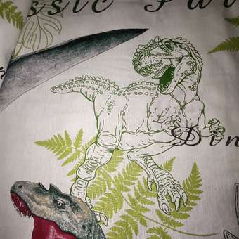 Комплект постельного белья MILANIKA Динозавры полутораспальный 3 предм.: отзыв пользователя Детский Мир