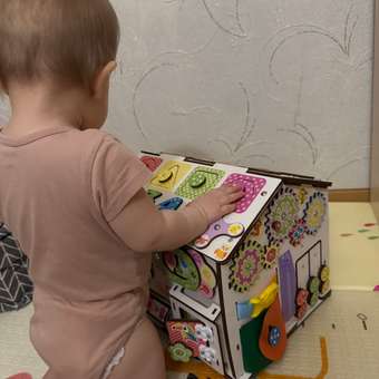 Игрушка tinimini бизиборд Совушка и Друзья: отзыв пользователя Детский Мир