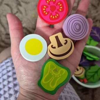 Игрушка New Classic Toys Продукты для салата: отзыв пользователя Детский Мир