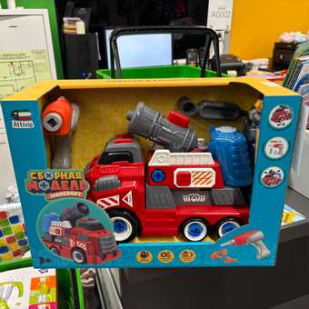 Конструктор Attivio Пожарная машина: отзыв пользователя Детский Мир