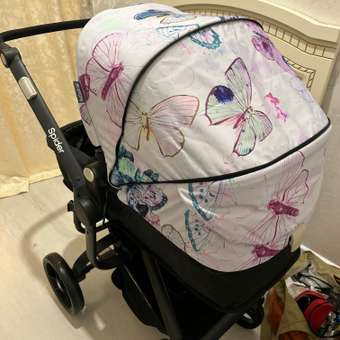 Коляска трансформер Babyton Spider Blue: отзыв пользователя ДетМир