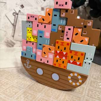 Настольная игра TrendToys деревянный Балансир Ковчег: отзыв пользователя Детский Мир