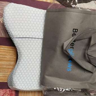 Подушка ортопедическая для сна Betterpillows с эффектом памяти для взрослых и детей: отзыв пользователя Детский Мир