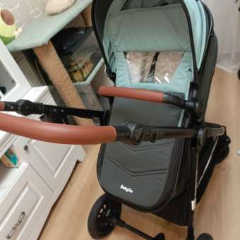 Коляска 2в1 BabyGo Sandy бирюзовый: отзыв пользователя Детский Мир