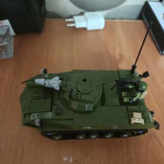 Конструктор Yofun Танк М4 480 дет.: отзыв пользователя Детский Мир