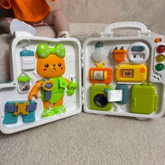 Игрушка TrendToys бизиборд Головоломка монтессори: отзыв пользователя Детский Мир