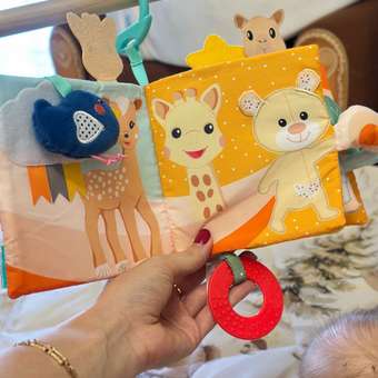 Игрушка Sophie la girafe книжка Открытий: отзыв пользователя Детский Мир
