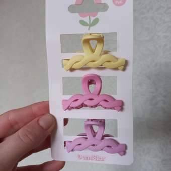 Заколка Demi Star Candy 3 шт.: отзыв пользователя Детский Мир