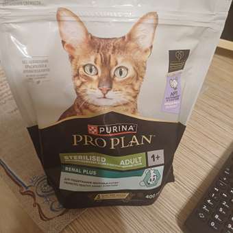 Корм сухой для кошек PRO PLAN RENAL PLUS 400г с индейкой для стерилизованных: отзыв пользователя. Зоомагазин Зоозавр