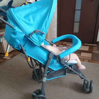 Коляска прогулочная BabyGo Mirage синий: отзыв пользователя Детский Мир