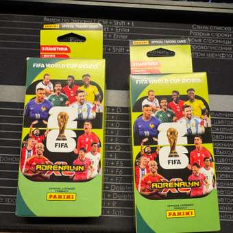 Карточки коллекционные Panini World Cup FIFA 2026 25 шт.: отзыв пользователя Детский Мир