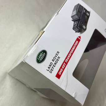 Машина Rastar 1:32 Land Rover Defender Трансформер Черный 62010: отзыв пользователя ДетМир