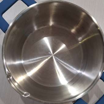 Кастрюля из нержавеющей стали 3.5 л LARA LR02-792 с крышкой со сливом серия сапфир: отзыв пользователя Детский Мир