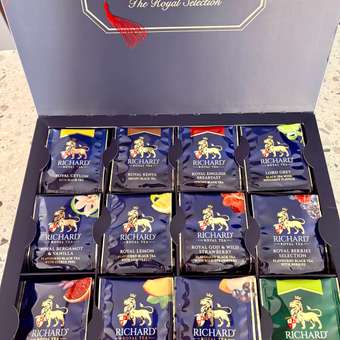 Набор чаёв в пакетиках Richard Selection Blue, 72 шт: отзыв пользователя Детский Мир