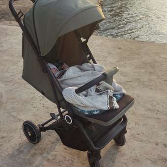 Коляска прогулочная BabyGo Roady Plus зеленый: отзыв пользователя ДетМир