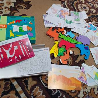 Игрушка Alatoys рамка-вкладыш Животные Монтессори: отзыв пользователя Детский Мир