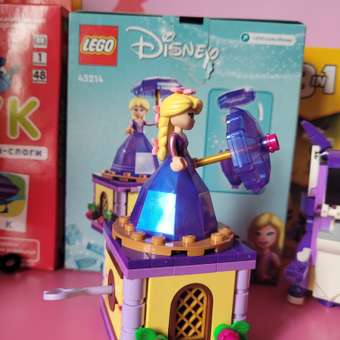 Конструктор LEGO Disney Princess Вращающаяся Рапунцель 89 дет.: отзыв пользователя ДетМир