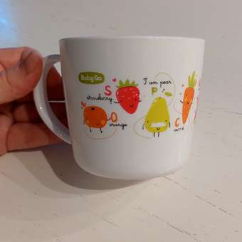 Кружка BabyGo Fruits 200 мл 1 предм.: отзыв пользователя ДетМир