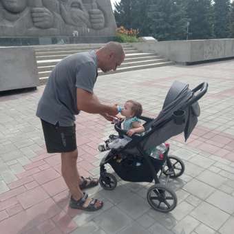 Коляска прогулочная BabyCare Venga Тёмно-серый серый: отзыв пользователя Детский Мир