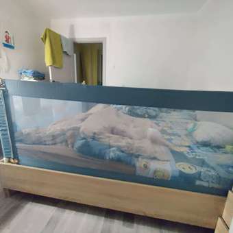 Барьер-ограничитель Solmax Синий 200 см: отзыв пользователя Детский Мир