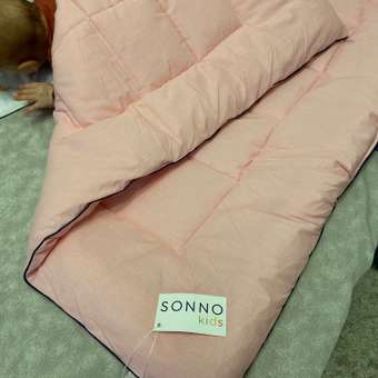 Одеяло SONNO Соня 110 x 140 см хлопок: отзыв пользователя Детский Мир