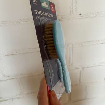 Щетка, расческа BabyGo натуральная щетина: отзыв пользователя ДетМир