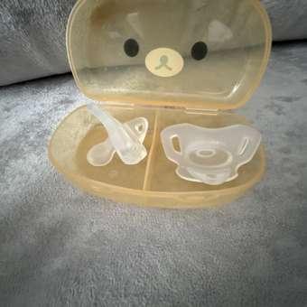 Пустышка ROXY-KIDS силикон ортодонтическая от 0 мес. 2 шт.: отзыв пользователя Детский Мир