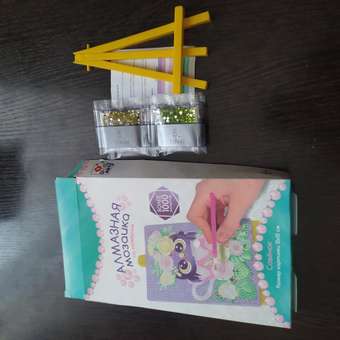 Алмазная мозаика Алмазная мозаика: отзыв пользователя Детский Мир