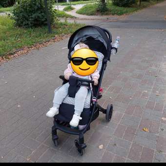 Коляска прогулочная JOVOLA Specter черный: отзыв пользователя Детский Мир
