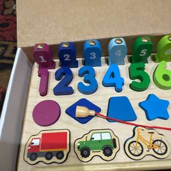 Игрушка Alatoys рыбалка Монтессори в ассортименте: отзыв пользователя Детский Мир