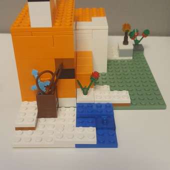 Конструктор LEGO Minecraft Лисья хижина 193 дет.: отзыв пользователя ДетМир