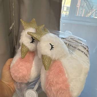 Тапочки FUTURINO Home Лебеди: отзыв пользователя Детский Мир