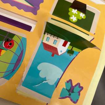 Книга ND PLAY Конструктор из наклеек для малышей Мой милый дом: отзыв пользователя Детский Мир