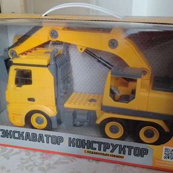 Конструктор Funky Toys Экскаватор: отзыв пользователя Детский Мир