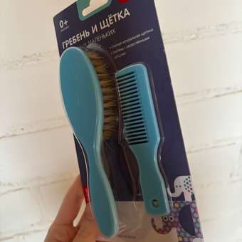 Щетка, расческа BabyGo натуральная щетина: отзыв пользователя ДетМир