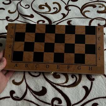 Настольная игра Madliani Шашки Шахматы Нарды: отзыв пользователя Детский Мир
