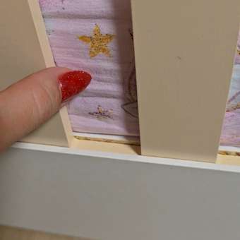 Кровать подростковая Moms charm Бортики (белый, бежевый): отзыв пользователя Детский Мир