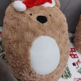 Новогодняя подушка FUTURINO Home Медвежонок: отзыв пользователя ДетМир