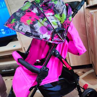 Коляска прогулочная Babyton Rapid Pink: отзыв пользователя ДетМир